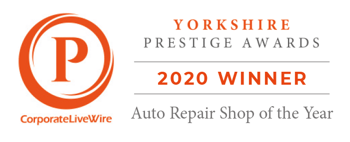Yorkshire Prestige Awards - Auto Repair Shop Of The Year Winner 2020.