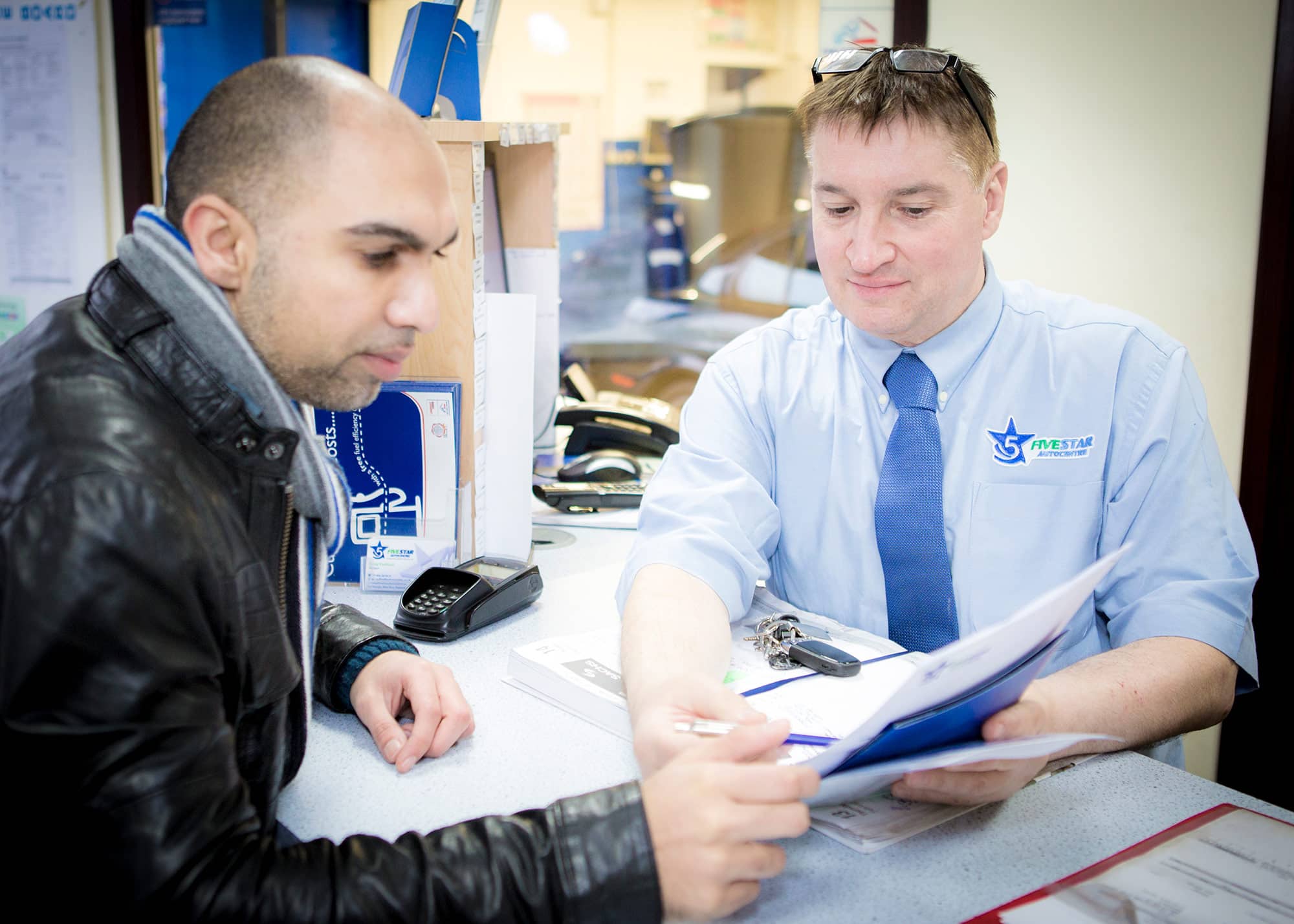 We pride ourselves on exceptional customer service at Five Star Autocentre