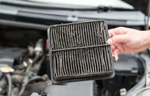 clogged air filter