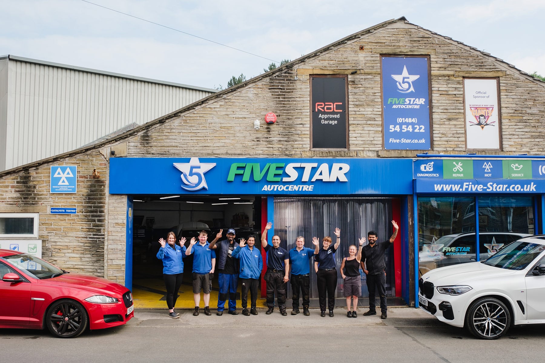 FiveStar Autocentre, car garage in Huddersfield.